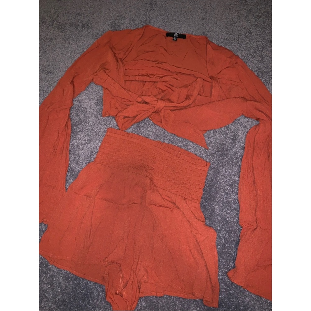 Missguided orange SET